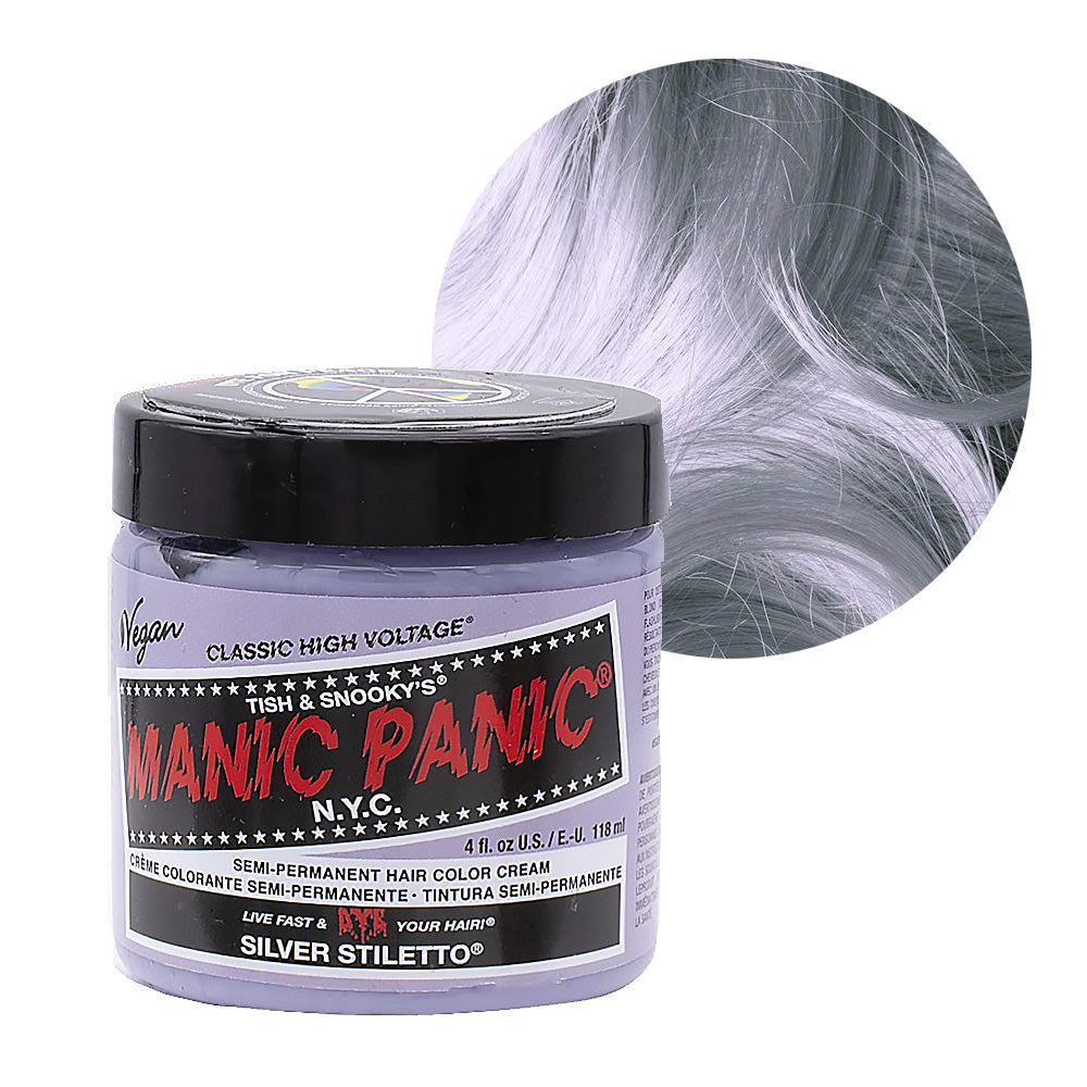 Manic Panic Classic High Voltage Silver Stiletto  118ml - crema colorante semi-permanente