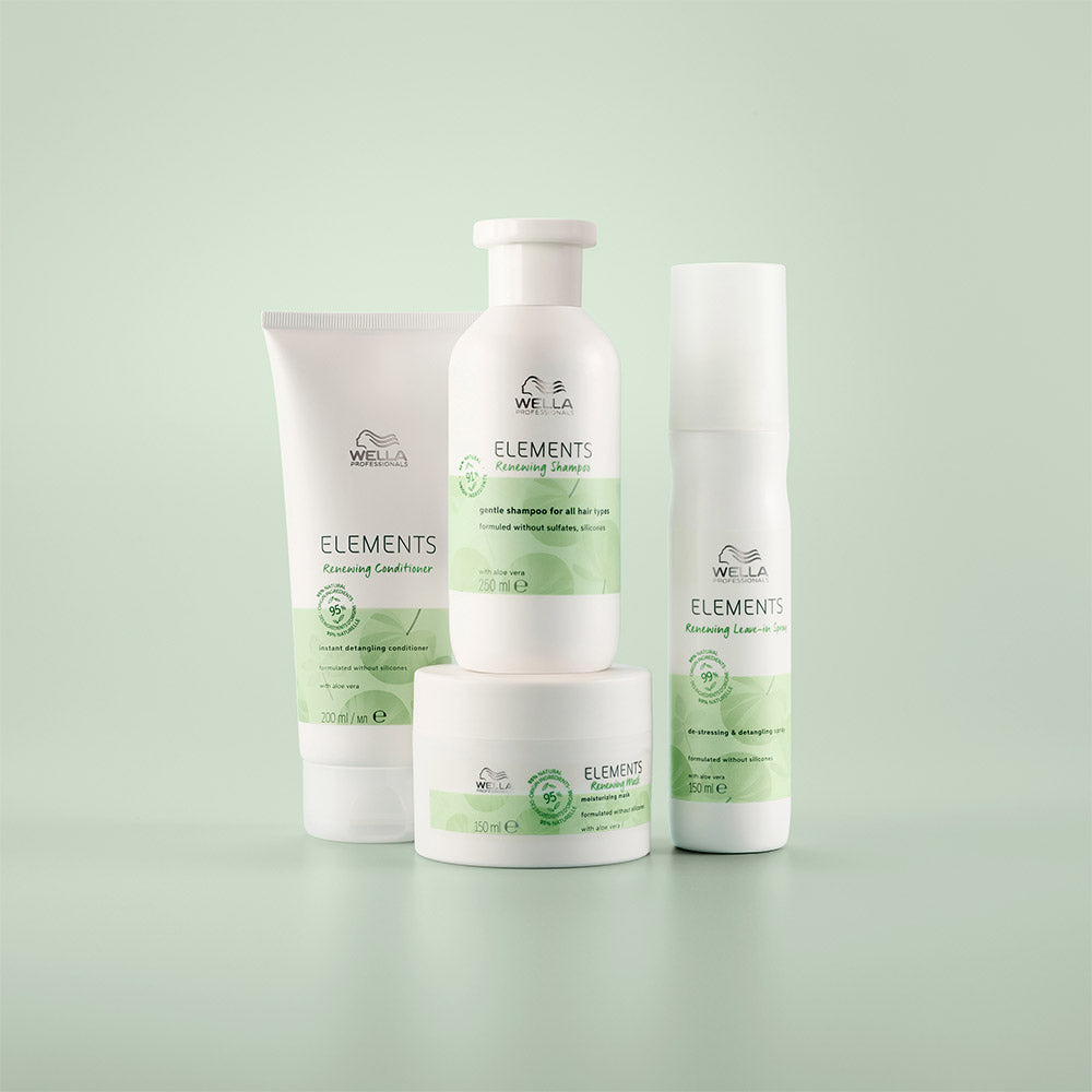 Wella New Elements Shampoo Renew 1000ml - shampoo rigenerante