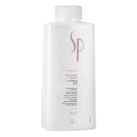 Wella SP Balance Scalp Shampoo 1000ml - shampoing apaisant pour cuir chevelu sensible