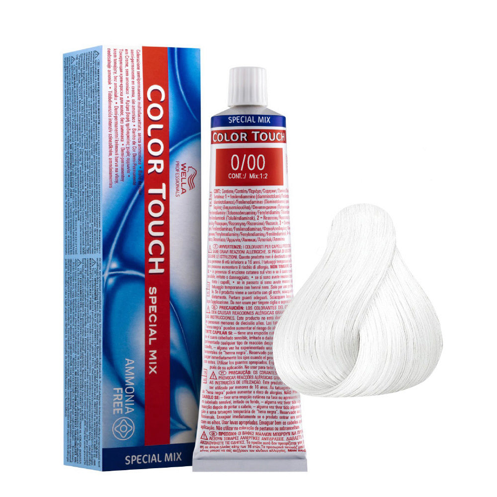 Wella Color Touch Special Mix 0/00 Neutre 60ml - coloration semi-permanente  sans ammoniaque | Hair Gallery