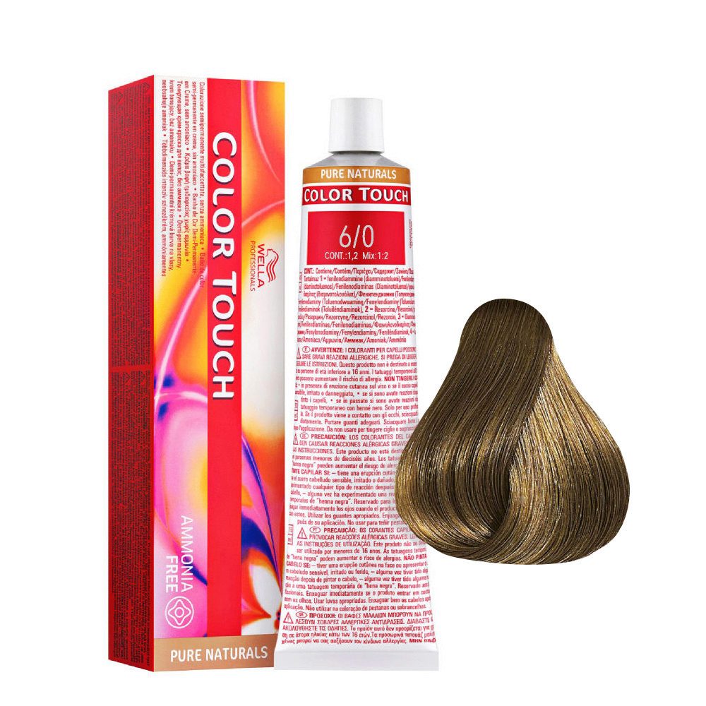 6/0 Biondo Scuro Color Touch senza ammoniaca | Hair Gallery
