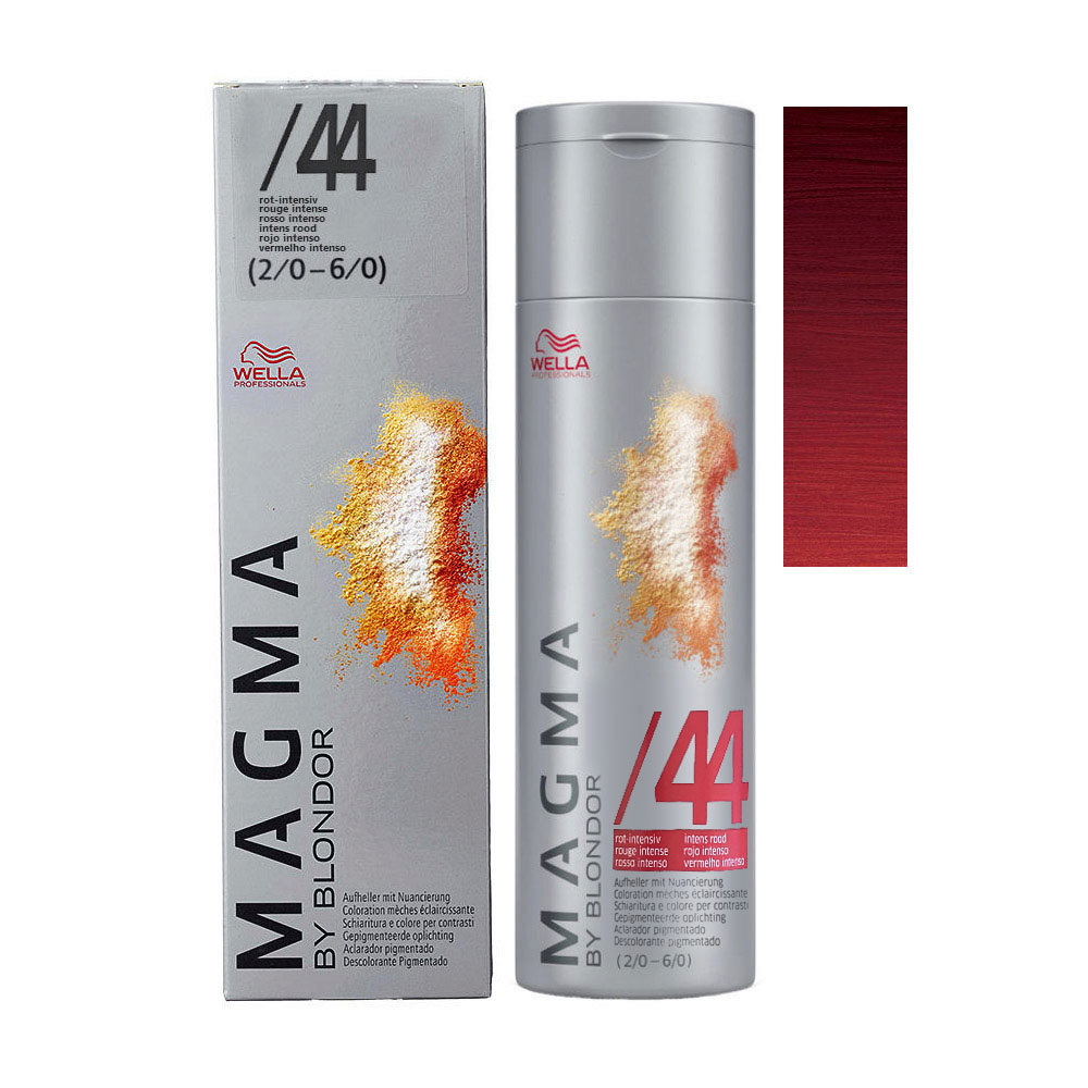 Wella Magma /44 Rouge Intense 120g - décoloration des cheveux | Hair Gallery