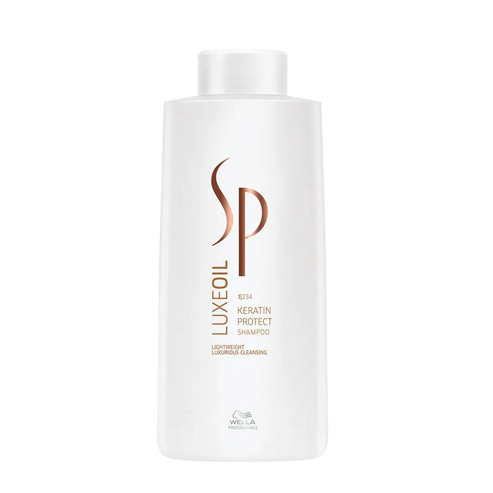 Wella SP Luxe Oil Keratine Protect Shampoo 1000ml - shampooing à la  keratine | Hair Gallery