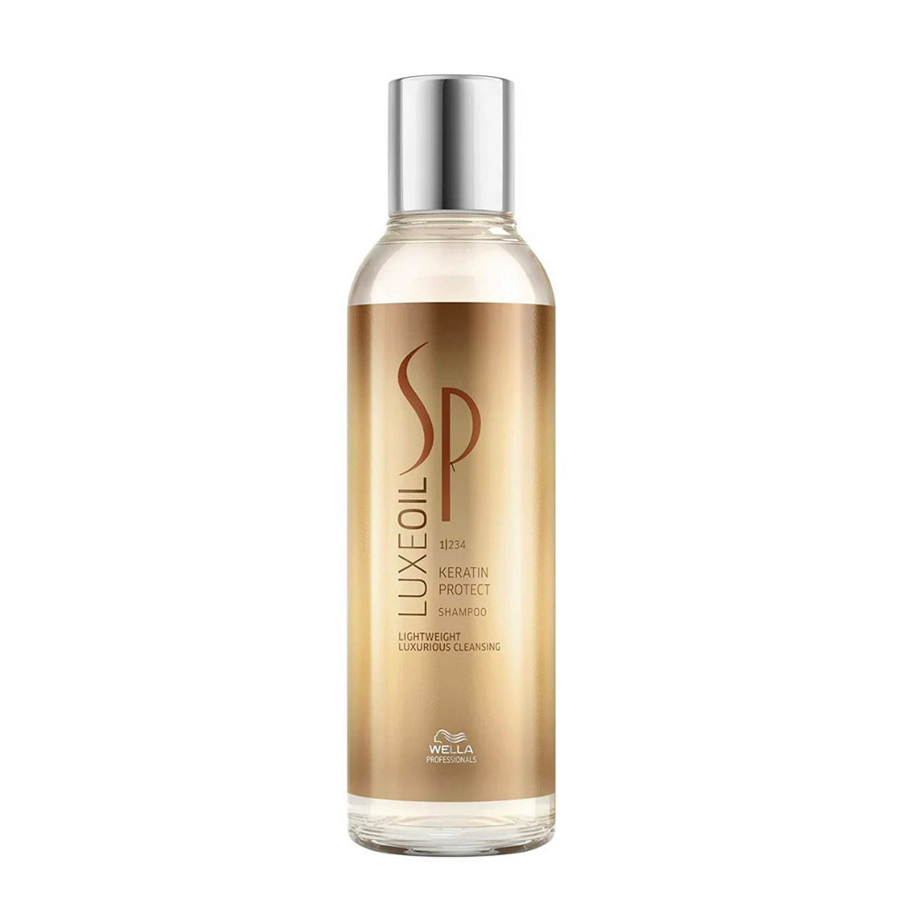 Wella SP Luxe Oil Keratine Protect Shampoo 200ml - shampooing à la keratine  | Hair Gallery