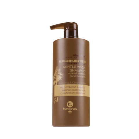 Tecna Gentle Wash Shampoo 750ml - shampoing multi-hydratant