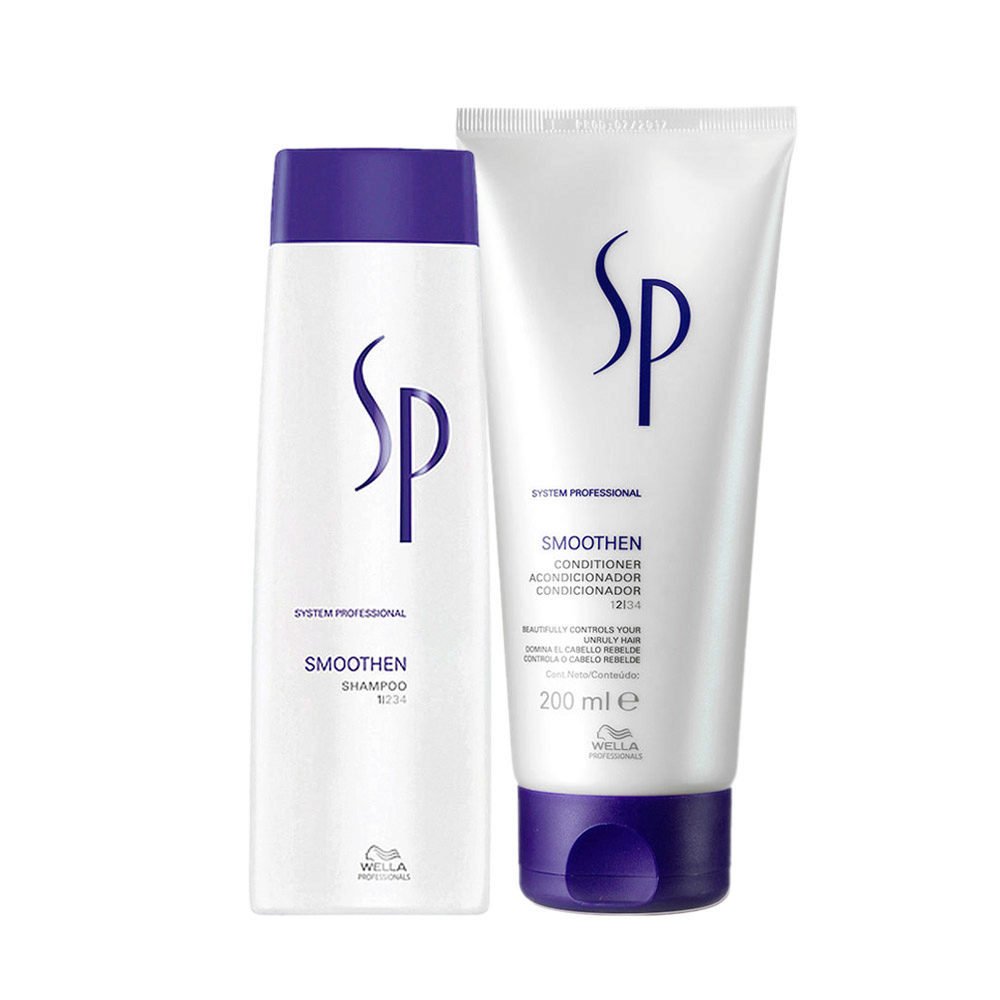 Wella SP Smoothen Shampoo 250ml Conditioner 200ml | Hair Gallery