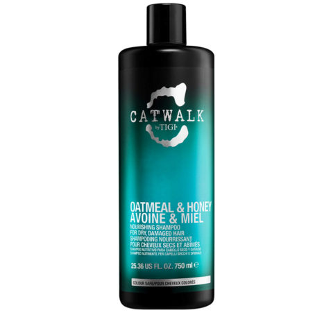 Catwalk Oatmeal & Honey Nourishing Shampoo 750ml - shampooing hydratant cheveux secs