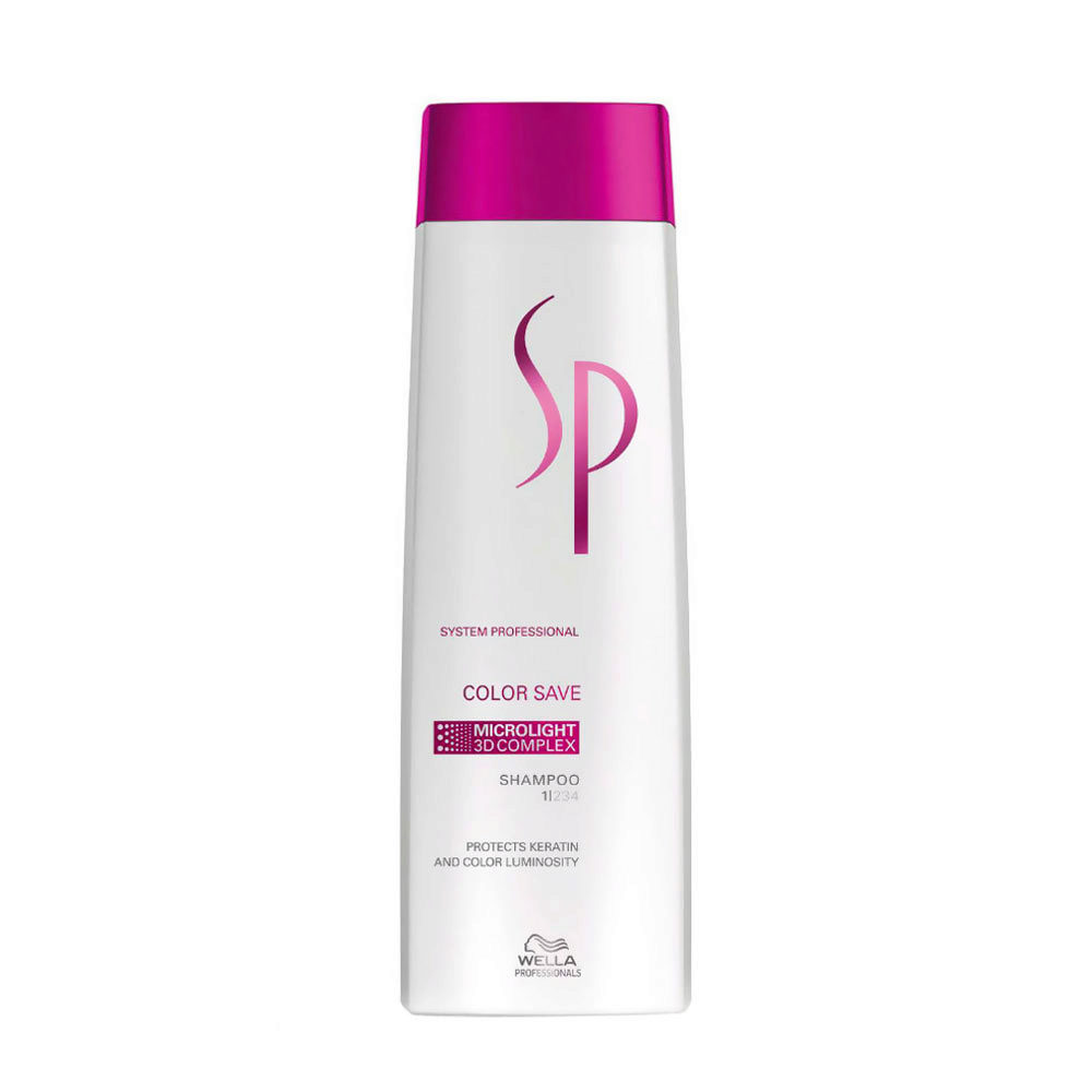 Wella SP Color Save Shampoo 250ml - shampooing cheveux colorés | Hair  Gallery