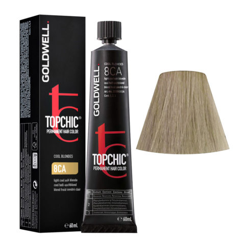 8CA Blond froid cendré clair  Topchic Cool blondes tb 60ml