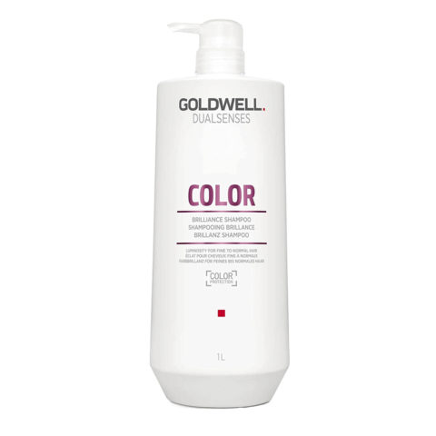 Dualsenses Color Brilliance Shampoo1000ml - shampooing éclairant pour cheveux fins ou moyens