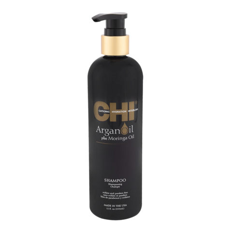Argan Oil Plus Moringa Oil Shampoo 355ml - shampoing hydratant