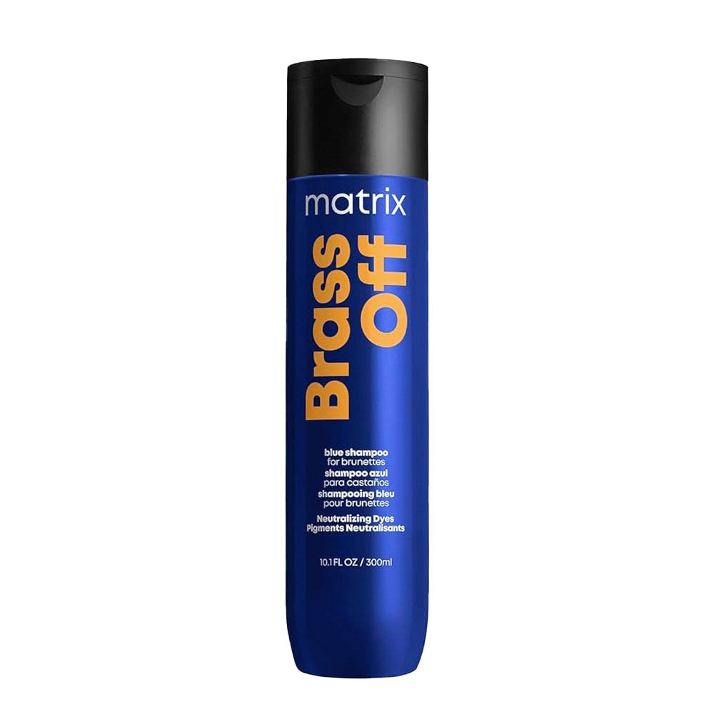 Matrix Total Results Brass Off Shampoo 300ml - shampooing neutralisant anti-orange  | Hair Gallery