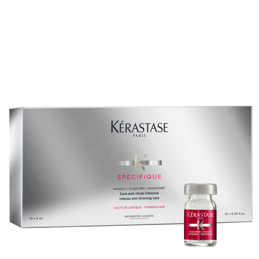 Kerastase Specifique Cure anti chute intensive 10x6ml - ampoules intensives  anti-chute | Hair Gallery