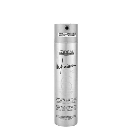 L'Oreal Hairspray Infinium Pure Soft 300ml - laque pour cheveux tenue légère