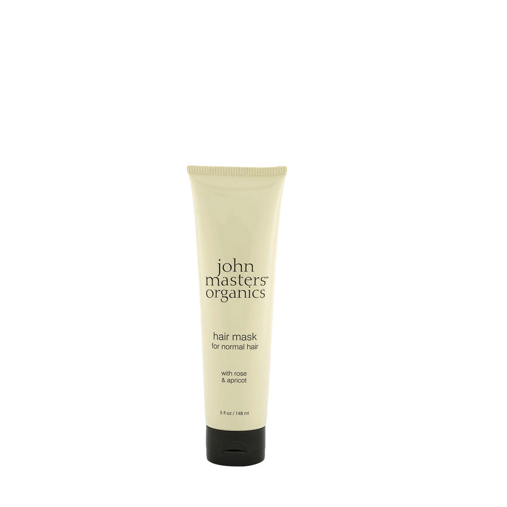 John Masters Organics Hair Mask For Normal Hair With Rose & Apricot 148ml -  masque pour cheveux normaux | Hair Gallery