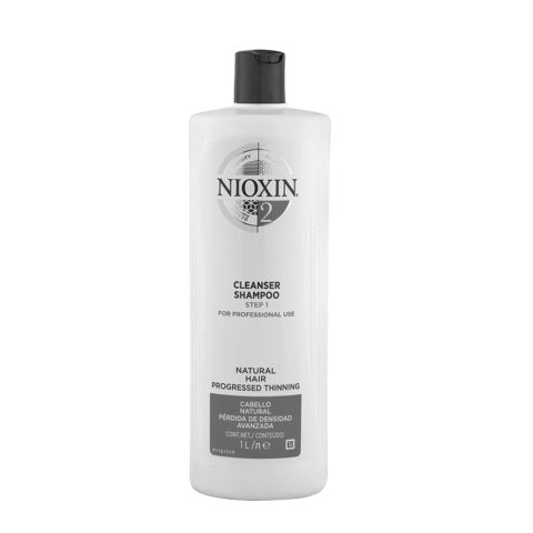 System2 Cleanser Shampoo 1000ml - shampooing antichute