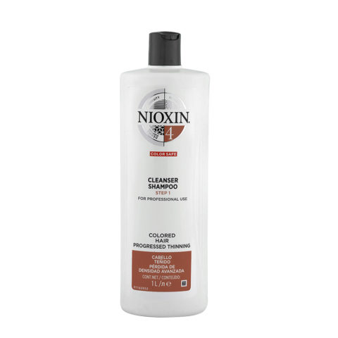System4 Cleanser Shampoo 1000ml - shampooing antichute