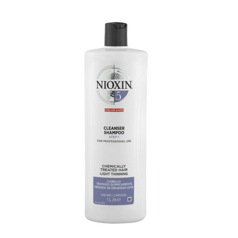 System5 Cleanser Shampoo 1000ml - shampooing antichute