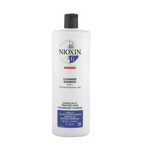 System6 Cleanser Shampoo 1000ml - shampooing antichute