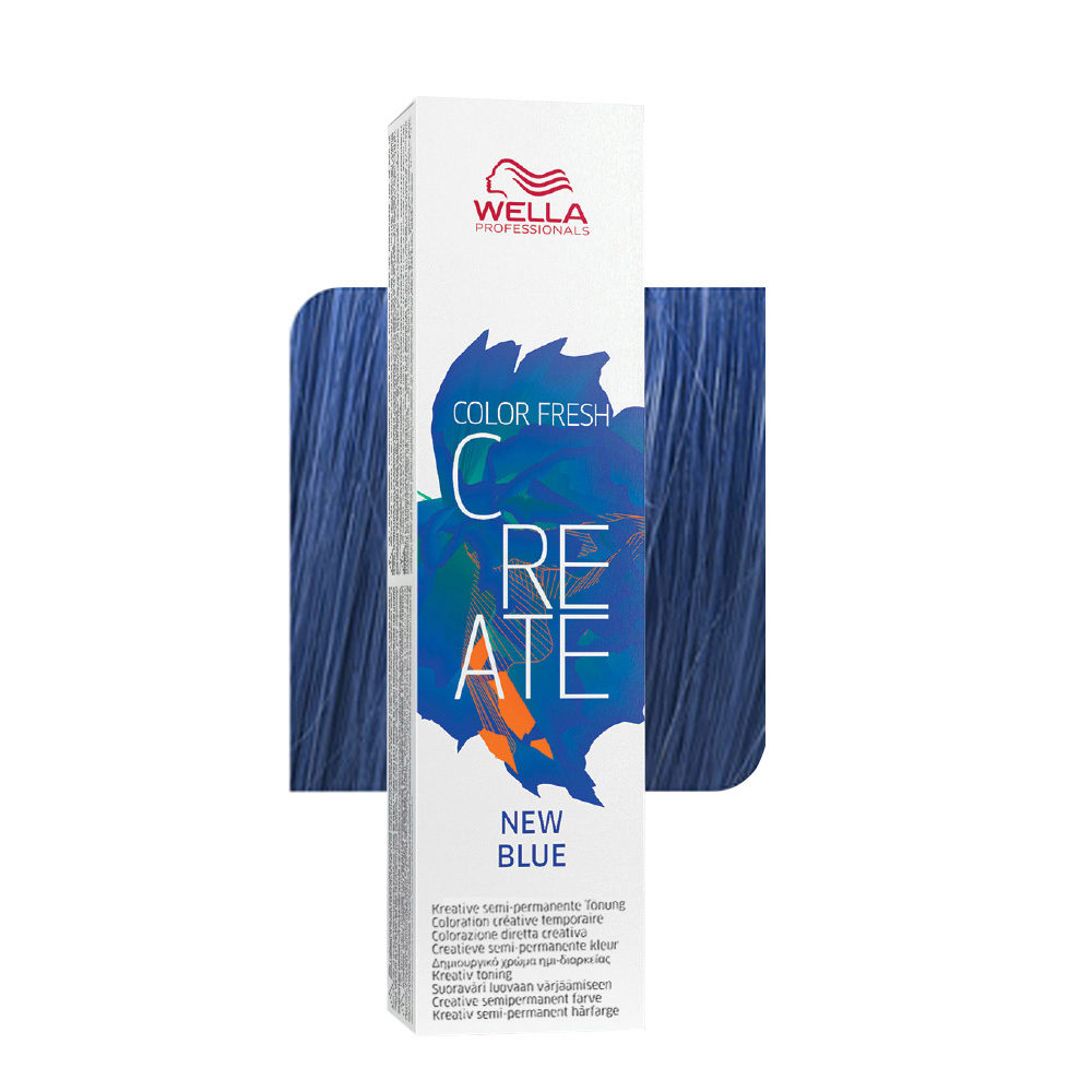 Wella Color Fresh Create New Blue 60ml - coloration directe semi-permanente  | Hair Gallery