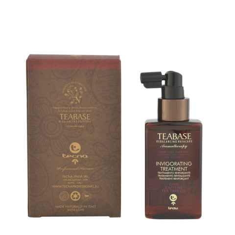 Teabase aromatherapy Invigorating treatment 100ml - traitement anti-chute