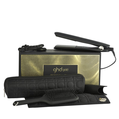 Gold Professional Styler Smooth Styling Gift Set - lisseur coiffret cadeau