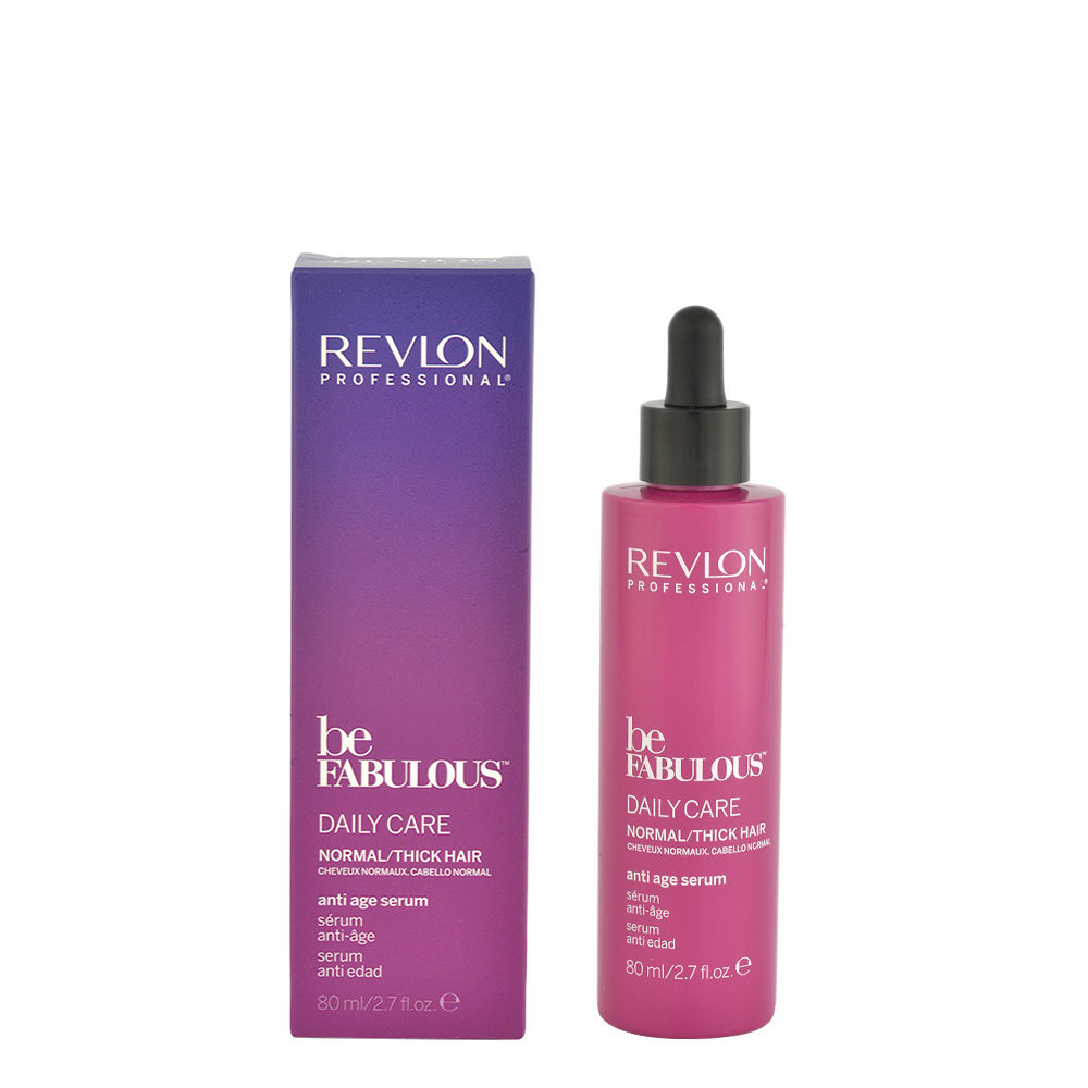 Revlon Be Fabulous Daily care Normal / thick hair Anti age serum 80ml -  sérum anti-âge cheveux épais | Hair Gallery