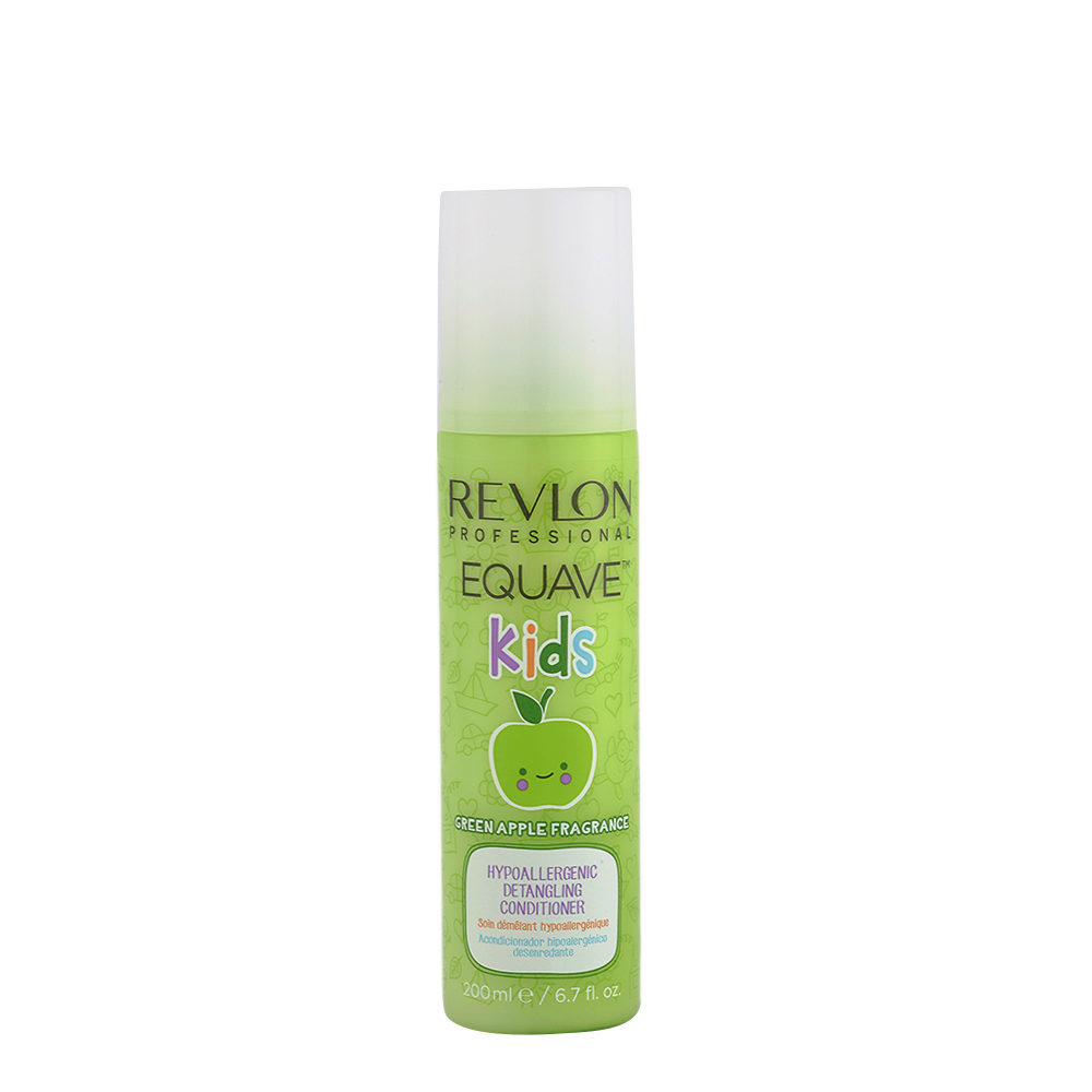 Revlon Equave Kids Green Apple Hypoallergenic Detangling conditioner 200ml  - soin démêlant hypoalergénique | Hair Gallery