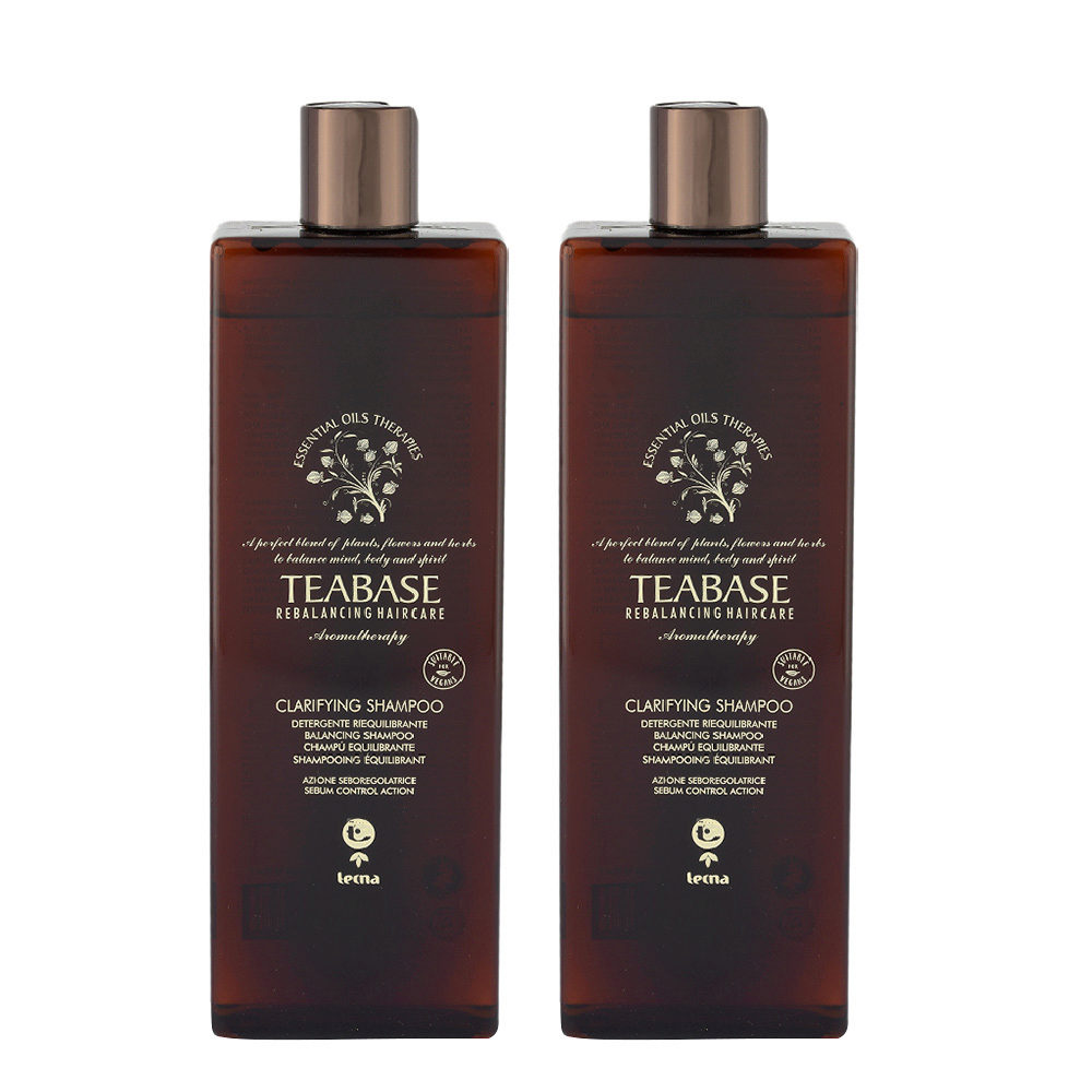 Tecna Teabase aromatherapy Clarifying shampoo 500ml kit 2 pcs | Hair Gallery