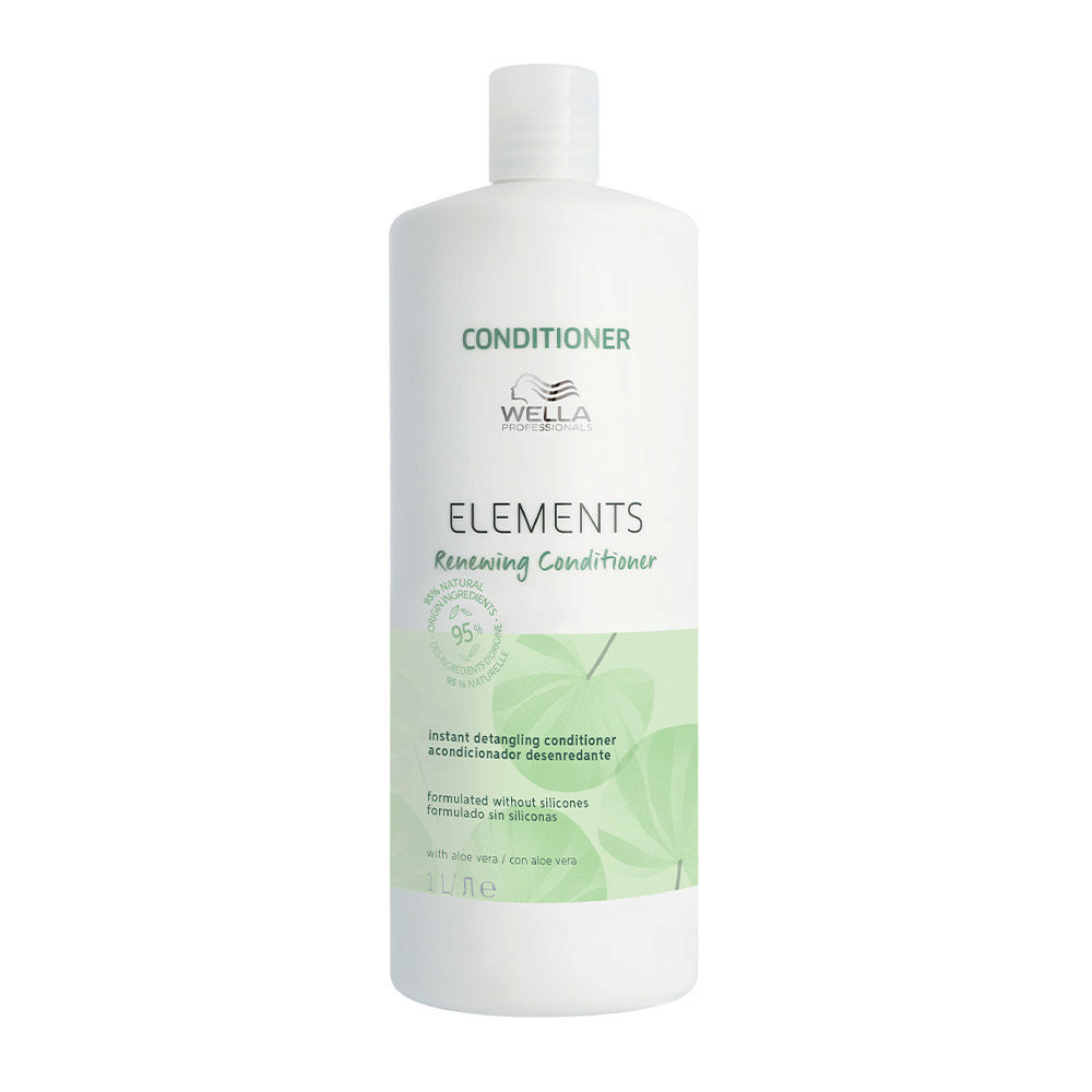 Wella Professional Elements Lightweight Renewing Conditioner 1000ml -  après-shampooing | Hair Gallery