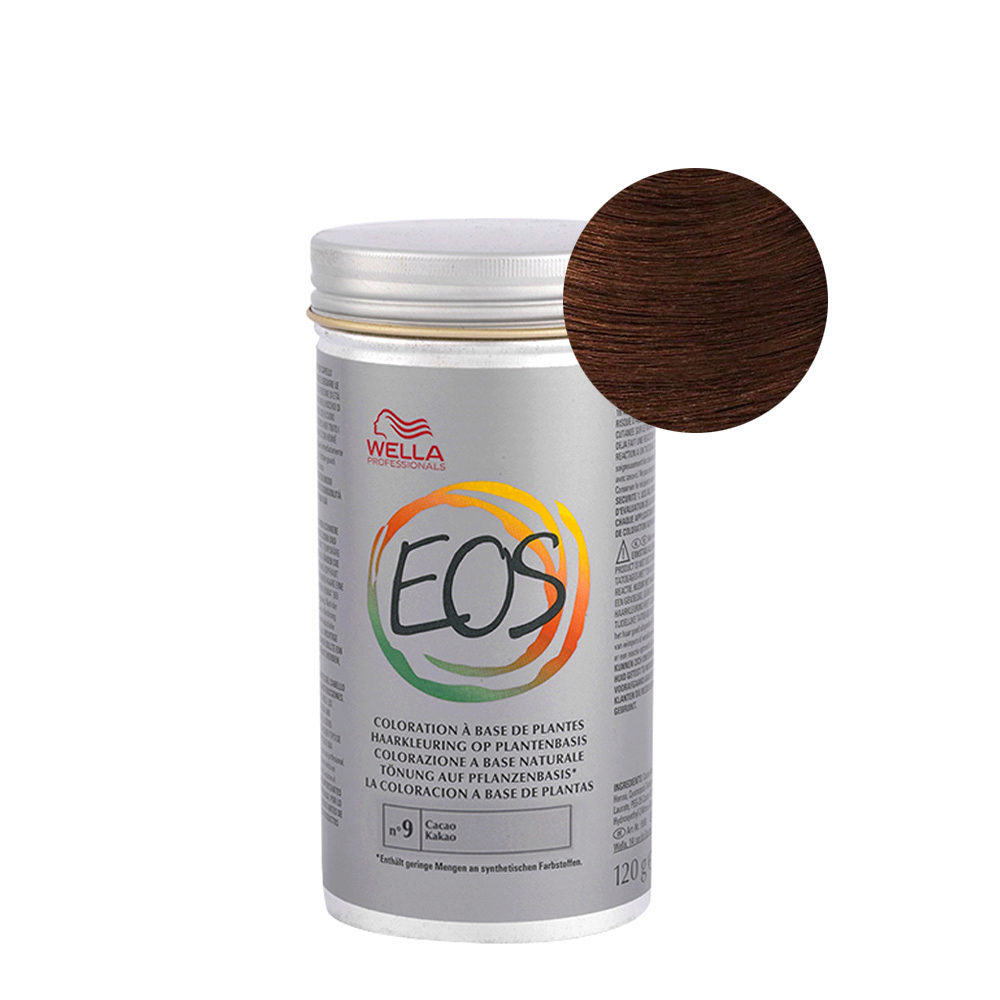 Wella EOS Colorazione Naturale 9/0 Cacao 120g - coloration naturelle sans  ammoniaque | Hair Gallery