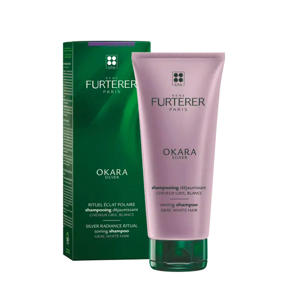 René Furterer Okara Silver Shampoo 200ml - shampoing anti-jaunissement |  Hair Gallery