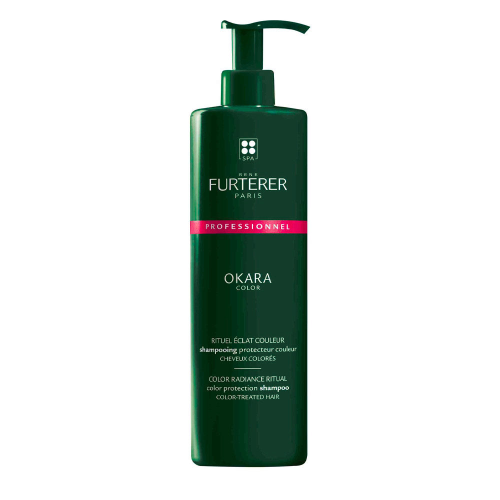 René Furterer Okara Shampooing Protecteur Couleur 600ml - Pour Cheveux  Colorés | Hair Gallery