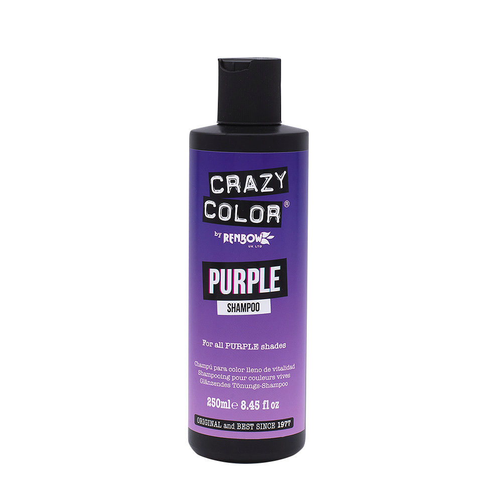Crazy Color Shampoo Purple 250ml | Hair Gallery