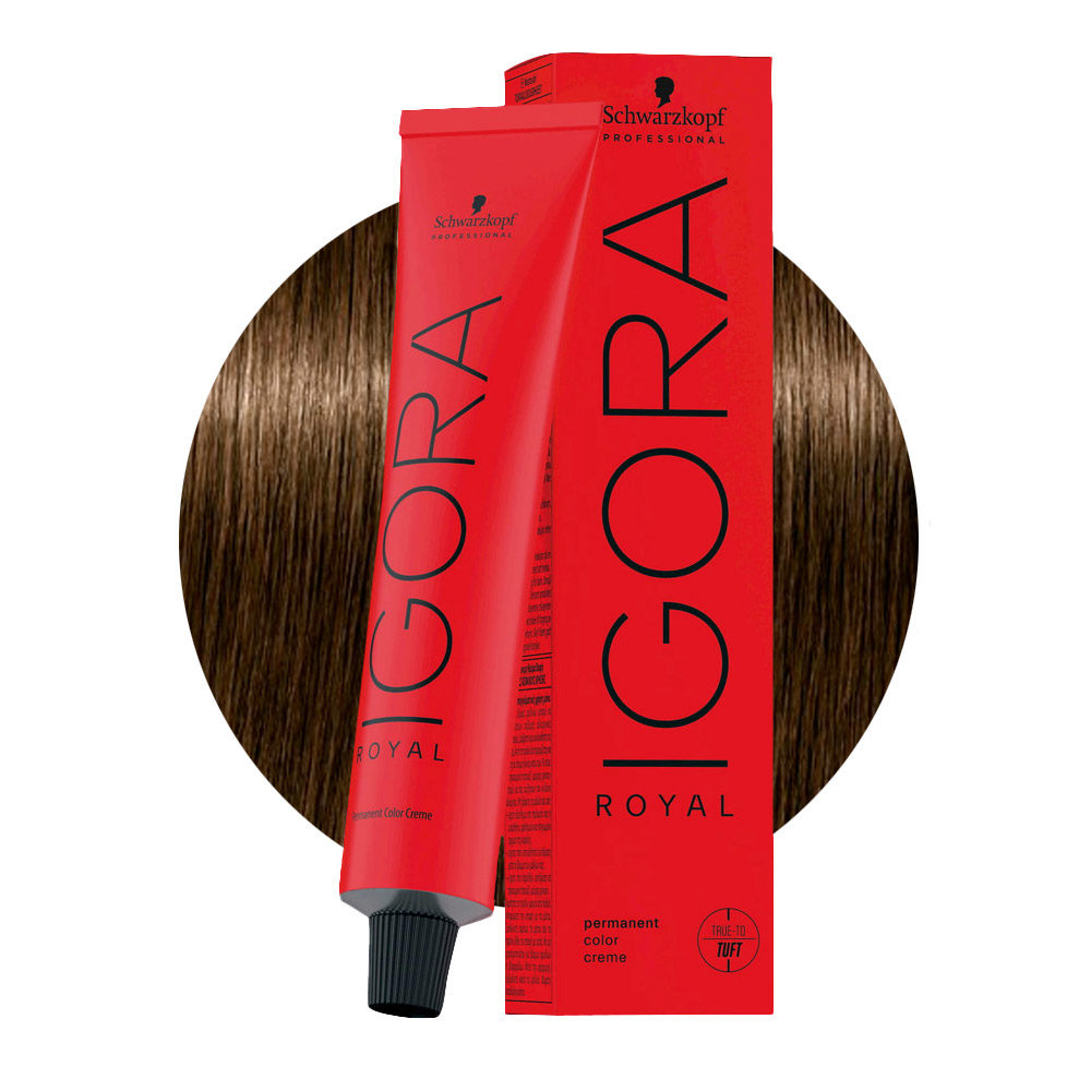 Schwarzkopf Igora Royal 5-4 Marron Clair Beige 60ml - coloration permanente  | Hair Gallery