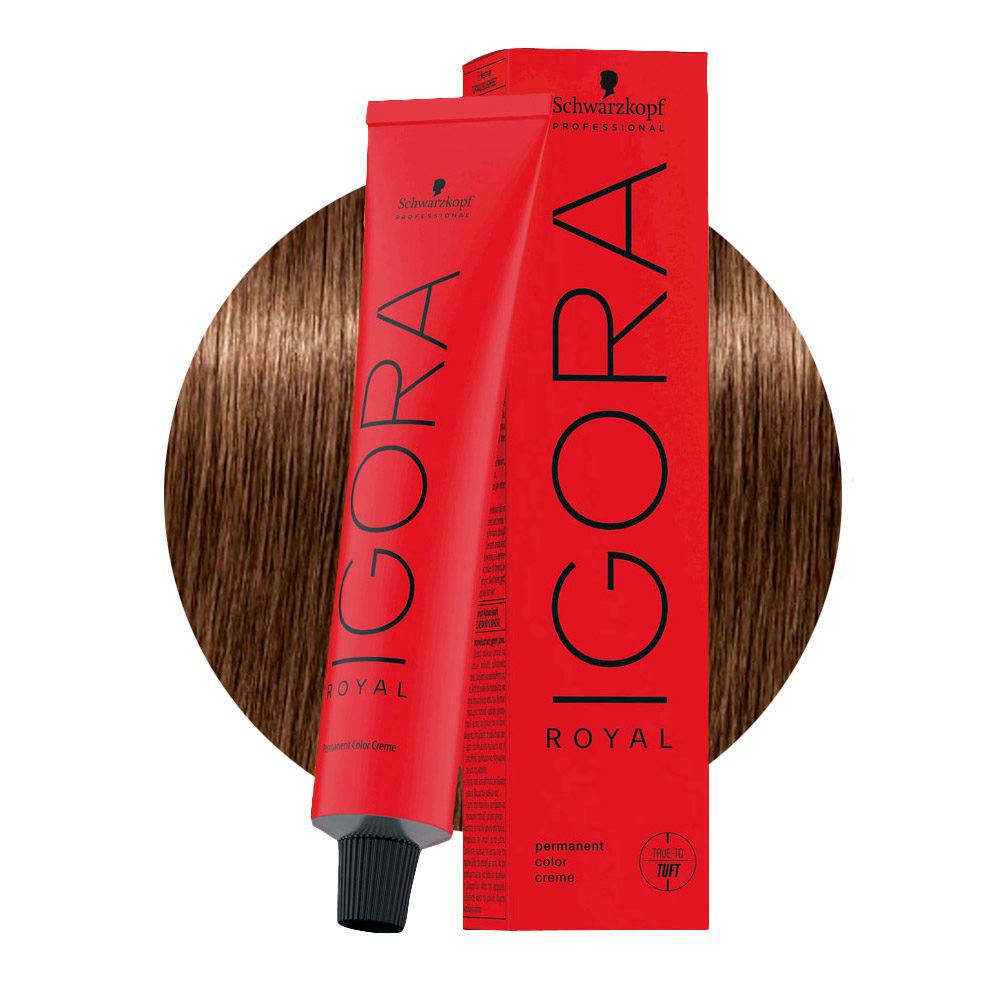 Schwarzkopf Igora Royal 6-65 Blond Foncé Chocolat Doré 60ml - coloration  permanente | Hair Gallery