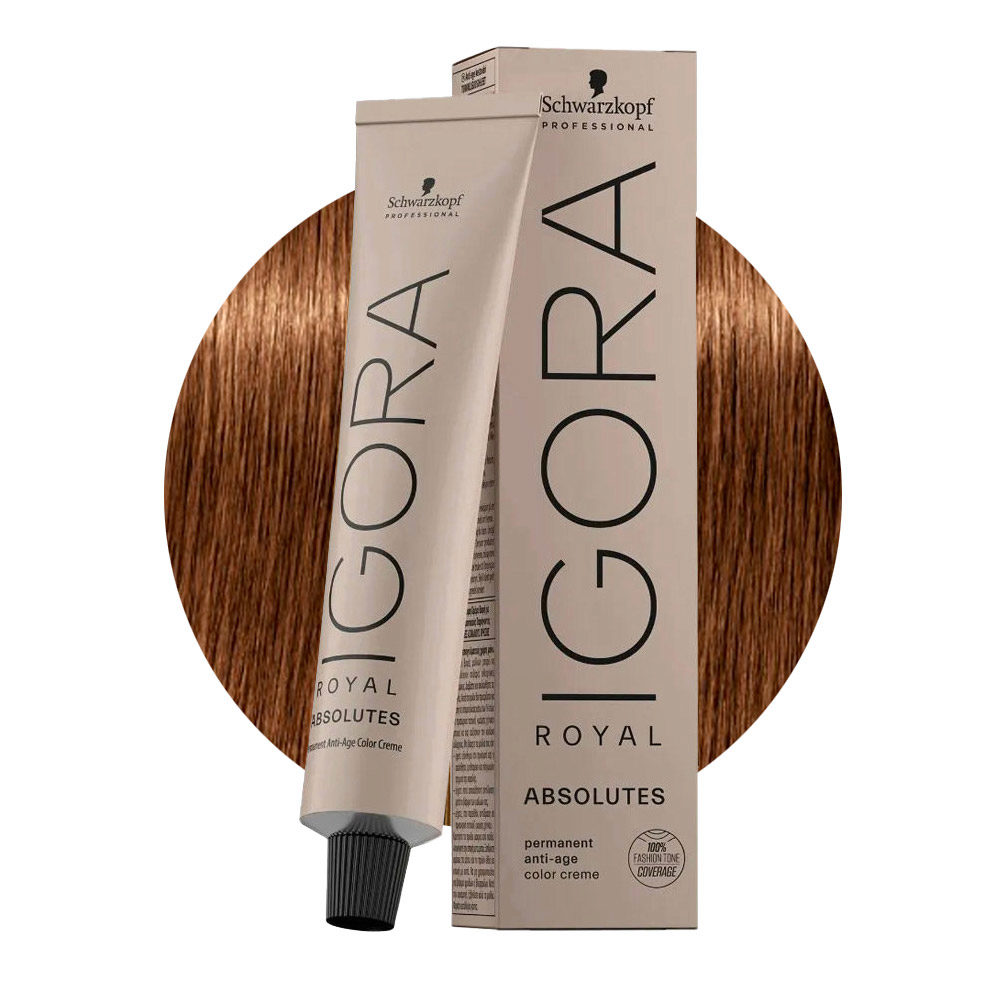 Schwarzkopf Igora Royal Absolutes 7-60 Blond Moyen Chocolat Naturel 60ml -  coloration permanente | Hair Gallery