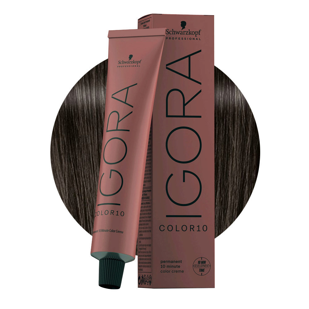 Schwarzkopf Igora Color10 5-12 Marron Clair Cendré 60ml - coloration  permanente en 10 minutes | Hair Gallery