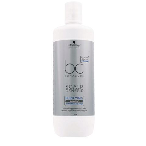 Schwarzkopf BC Bonacure Scalp Genesis Purifying Shampoo 1000ml - shampooing  purifiant | Hair Gallery