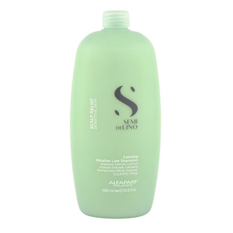 Semi Di Lino Scalp Relief Calming Micellar Low Shampoo 1000ml - shampooing doux apaisant