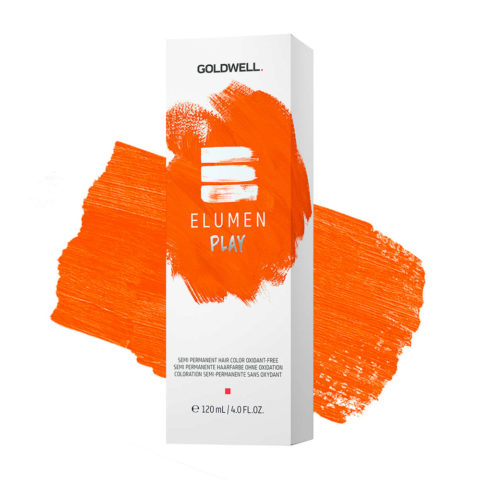 Elumen Play Orange 120ml - coloration semi permanente  orange
