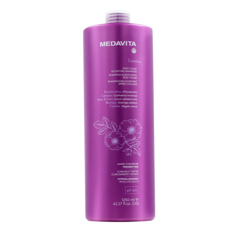 Luxviva Post Color Acidifying Shampoo 1250ml  - shampooing pour cheveux colorés
