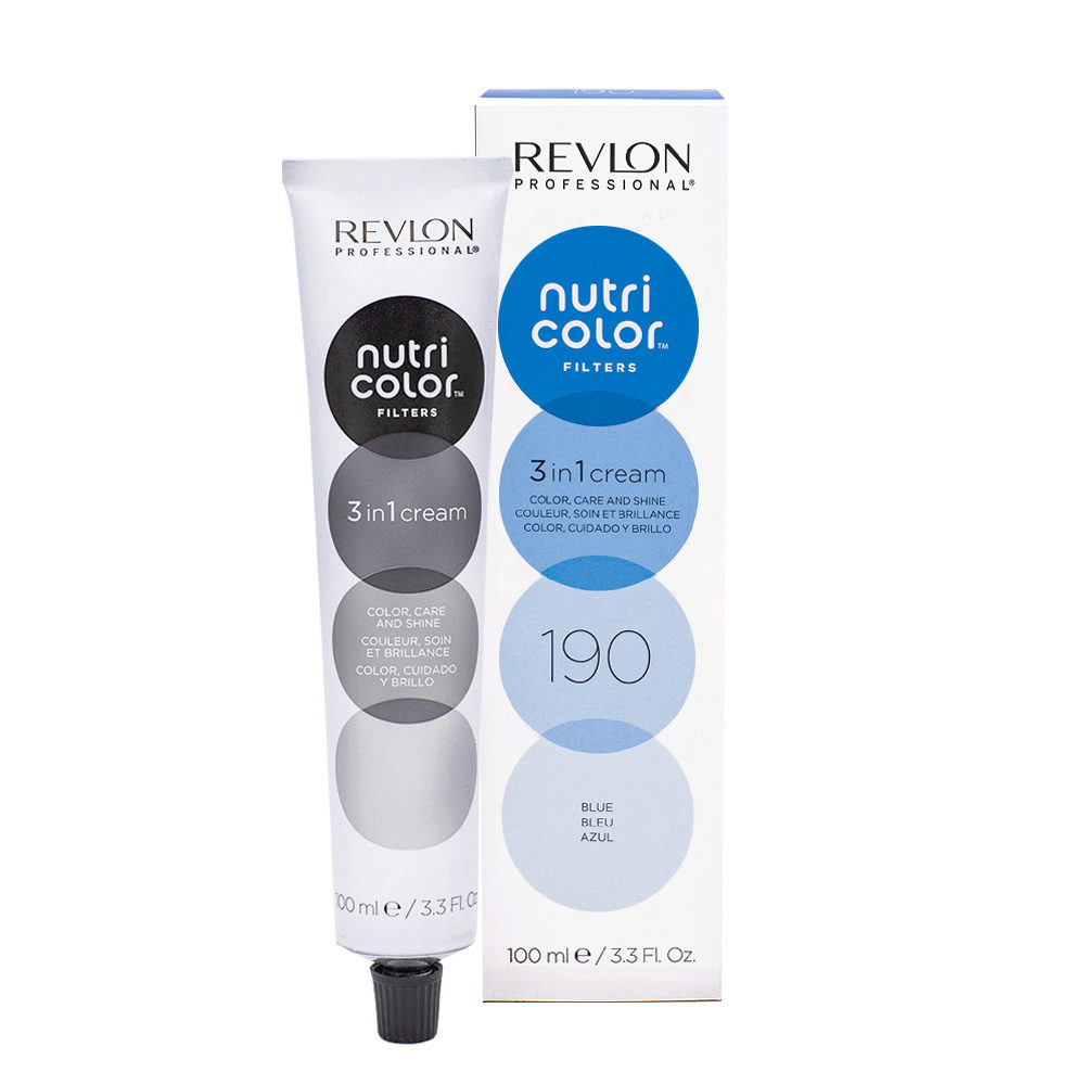 Revlon Nutri Color Creme 190 Bleu 100ml - masque couleur | Hair Gallery