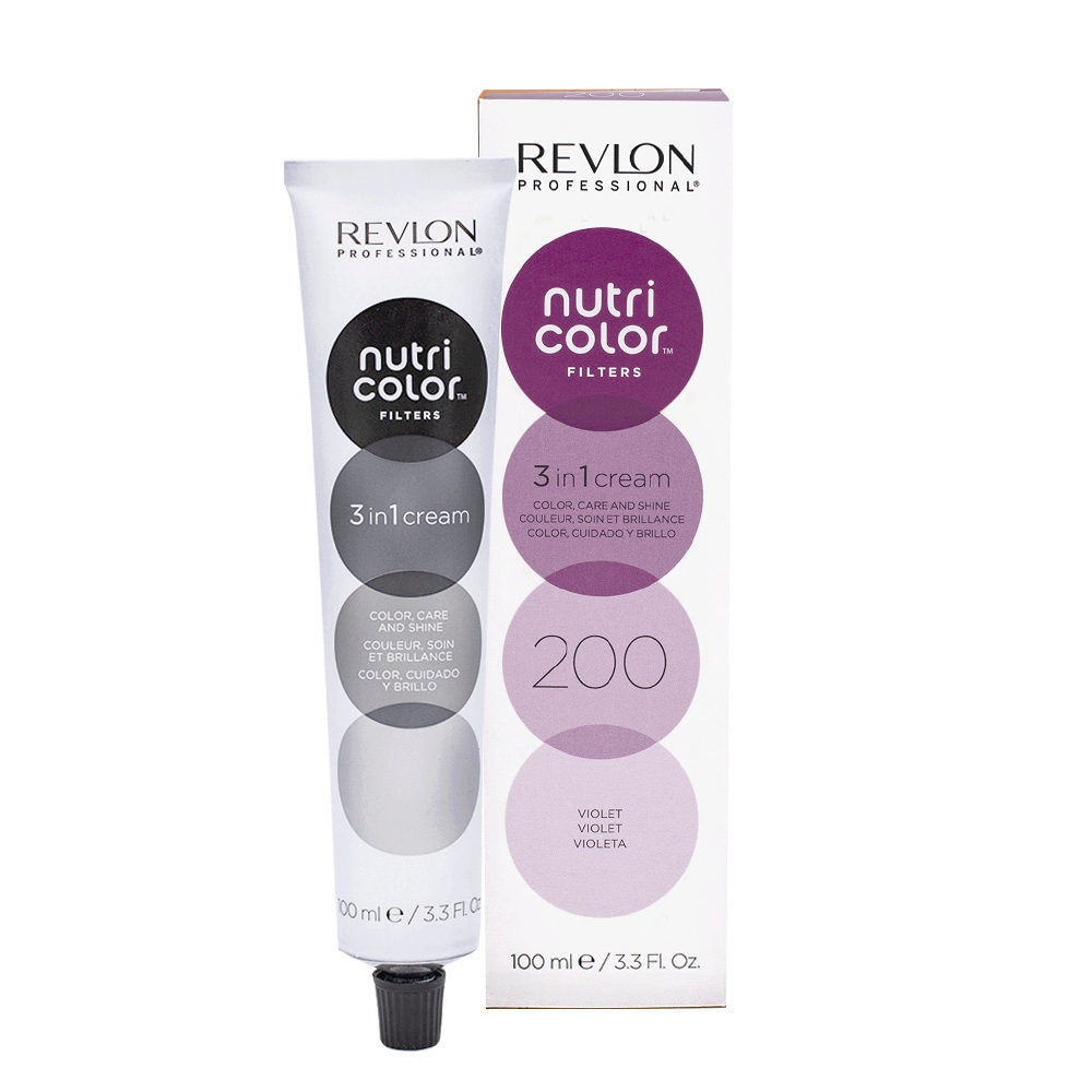 Revlon Nutri Color Creme 200 Violet 100ml - masque couleur | Hair Gallery