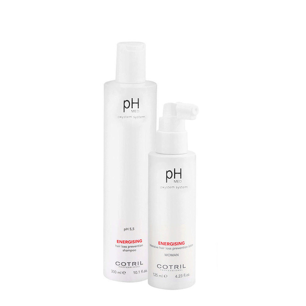 Cotril pH Med Shampooing Énergisant 300ml Lotion Anti-chute 125ml | Hair  Gallery