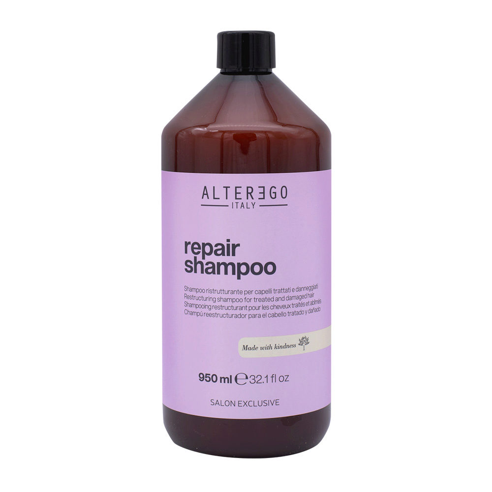 Alterego Repair Shampoo Pour cheveux abîmés 950ml | Hair Gallery