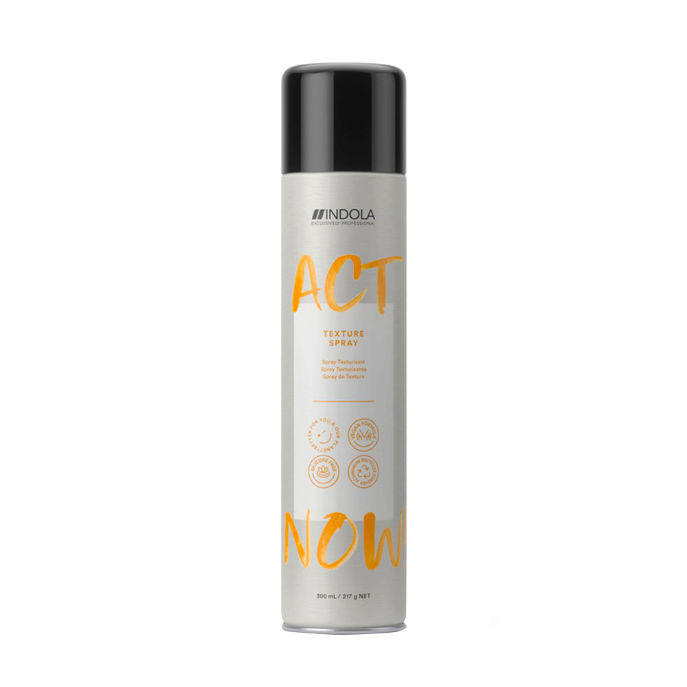 Indola Act Now! Texture Spray Volumisant Cheveux Fins 300ml | Hair Gallery