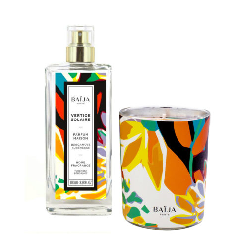 Baija Paris Kit Parfum d'ambiance Sprays 100ml et Bougie 180gr