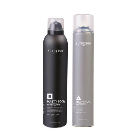 Styling Spray Protection Thermique 300 ml et Laque Volumisante 500ml