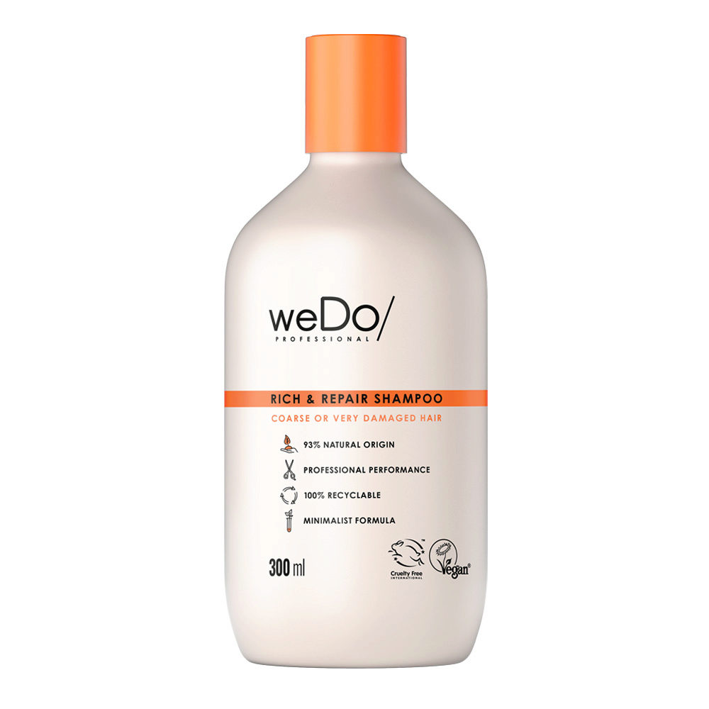 weDo Rich & Repair Shampooing sans sulfate pour cheveux crépus très abîmés  300ml | Hair Gallery